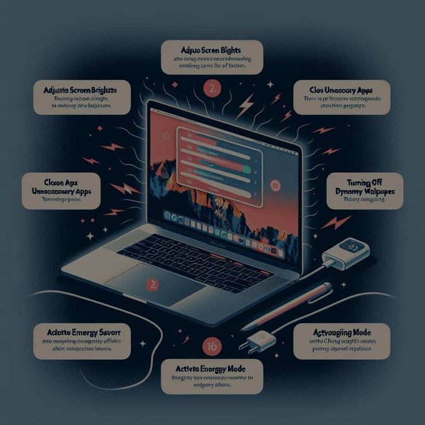 Quelles sont les meilleures méthodes pour optimiser la durée de vie de la batterie sur un MacBook Pro?